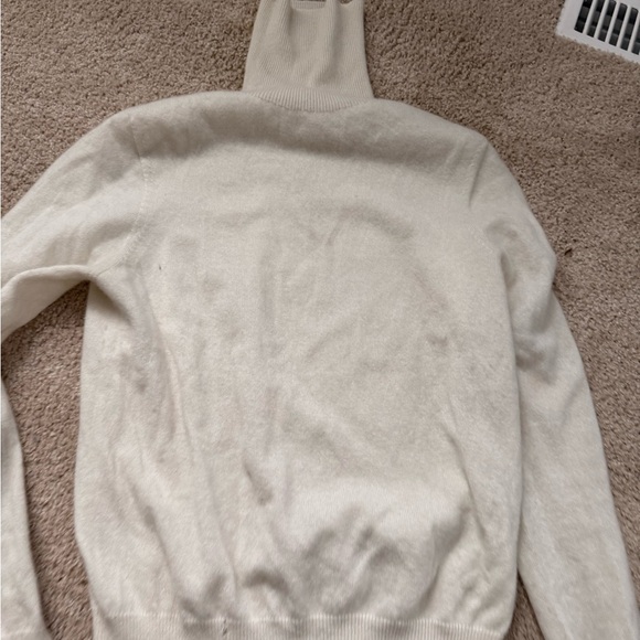 Sweaters - Lilysilk Cream 100% Cashmere Sweater
